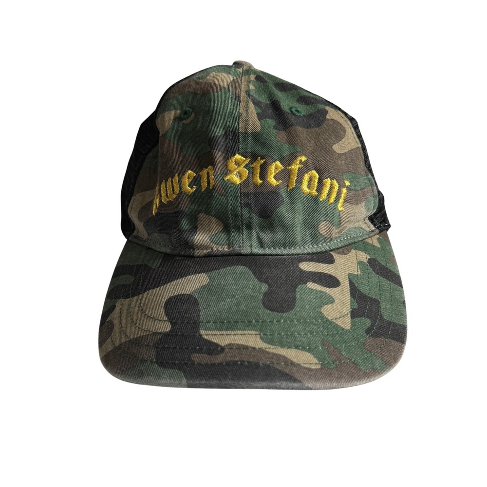 Richardson Gwen Stefani Merch Camo Trucker Hat Mesh Snapback Cap Camouflage M L